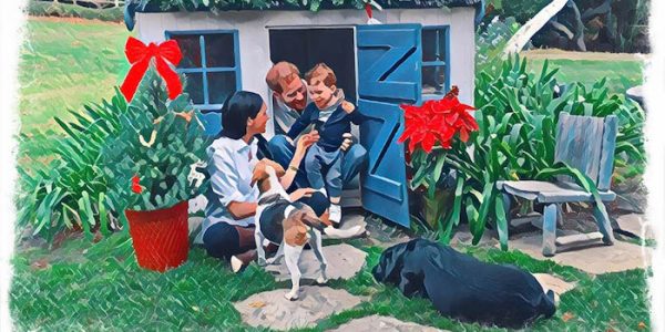 Harry & Meghan release a Christmas card with Archie